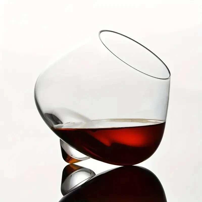 Whisky Beer And Wine - Whisky Glasses Belly Beer Rotating Glass