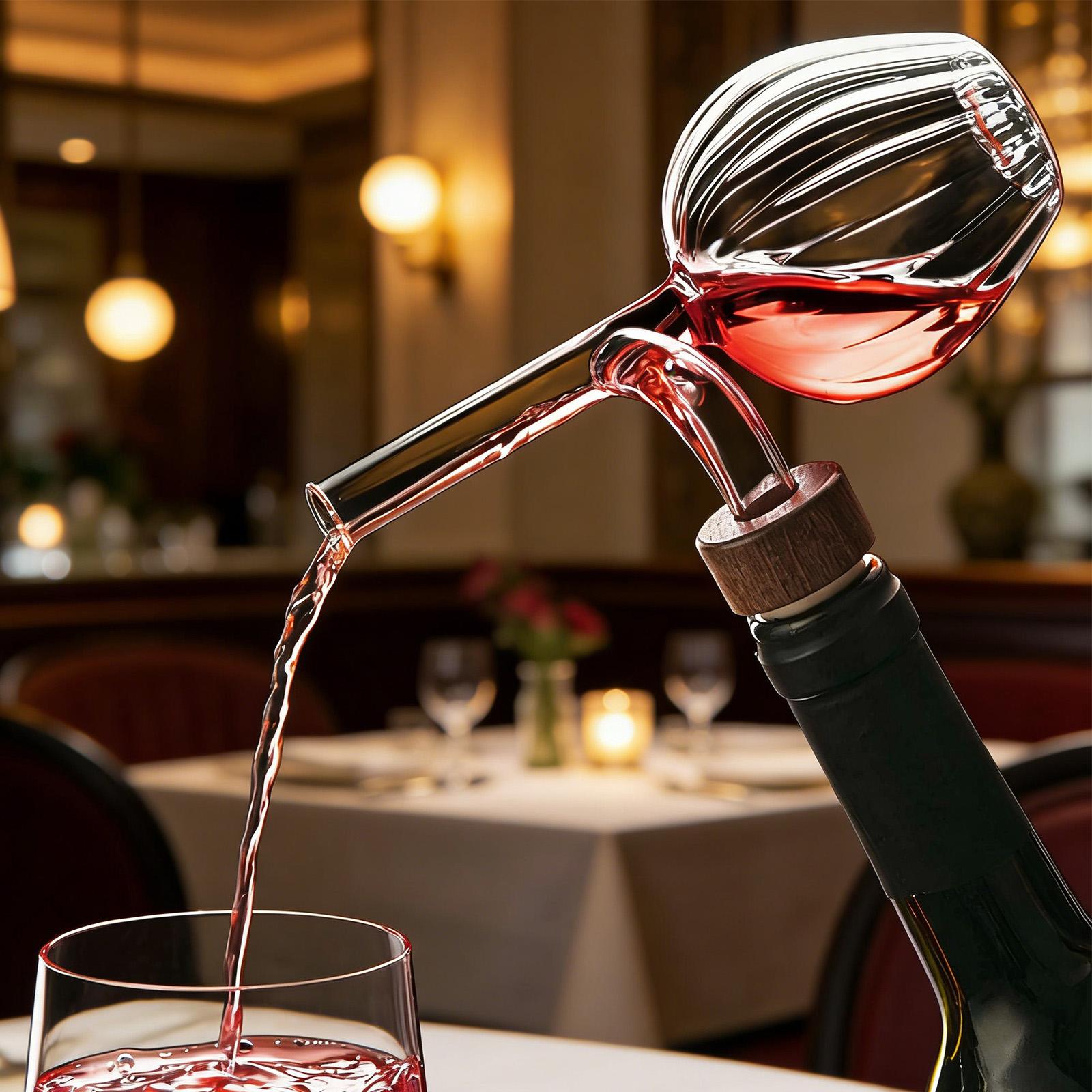 Modern Transparent Red Decante - огляд і ціна Wine Aerator Pour