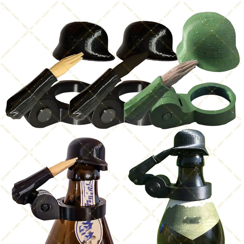 Funny Soldier Salute Beer Bott - огляд і ціна Wine Beer Hat