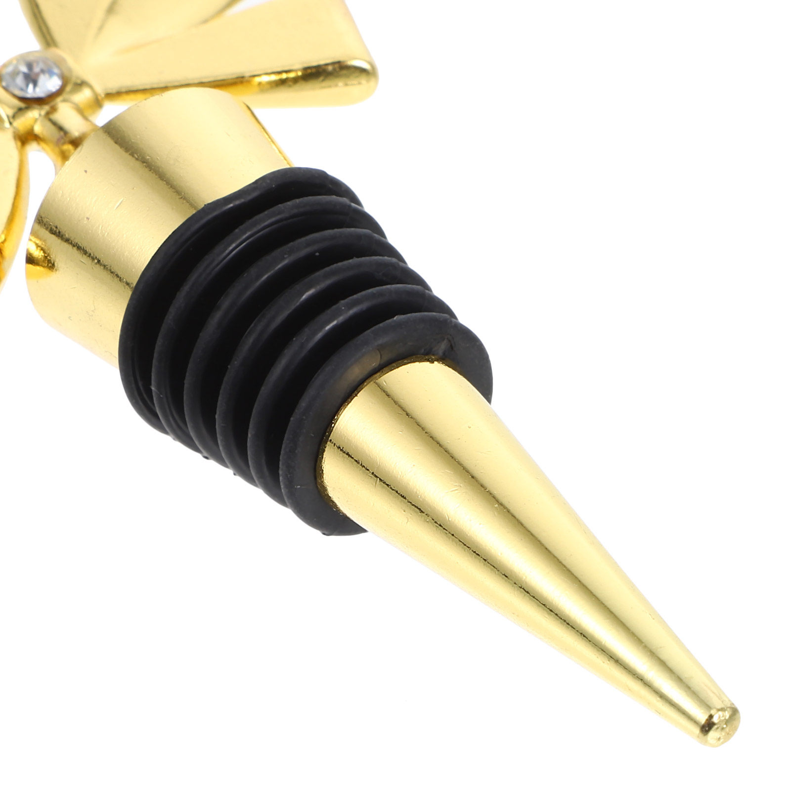 Gold Bowknot Wine Stopper Sili - огляд і ціна Whisky Beer And Wine